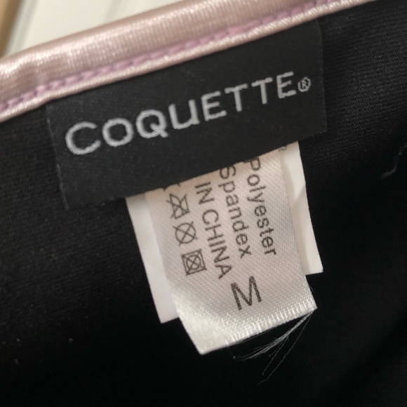 Coquette Polka Dot Halterneck Corset Lingerie - Picture 10 of 10